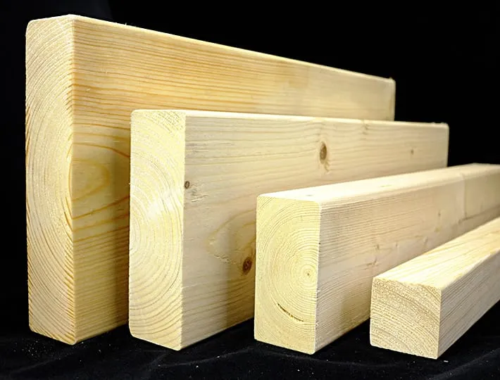 Sawn Structural Timber (C24 / C16 Grades